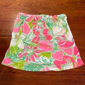 Lilly Pulitzer Tyra Tube Top Flamingo Don’t Give a Cluck Size Medium